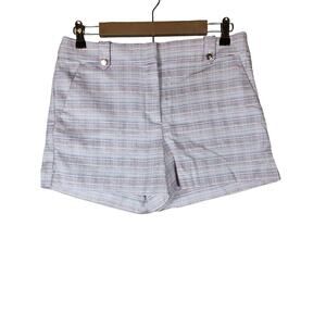 LOFT Red White Blue THE RIVIERA Stretch Preppy Minimalist Shorts SZ 6